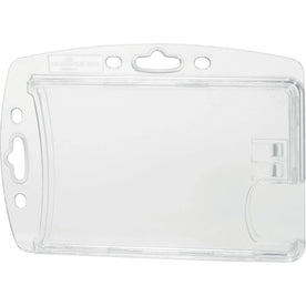 DURABLE 8013/8224 ID Card Holder: Transparent 3.35’’ x 2.13’’ - 10/Box - Badges & Supplies