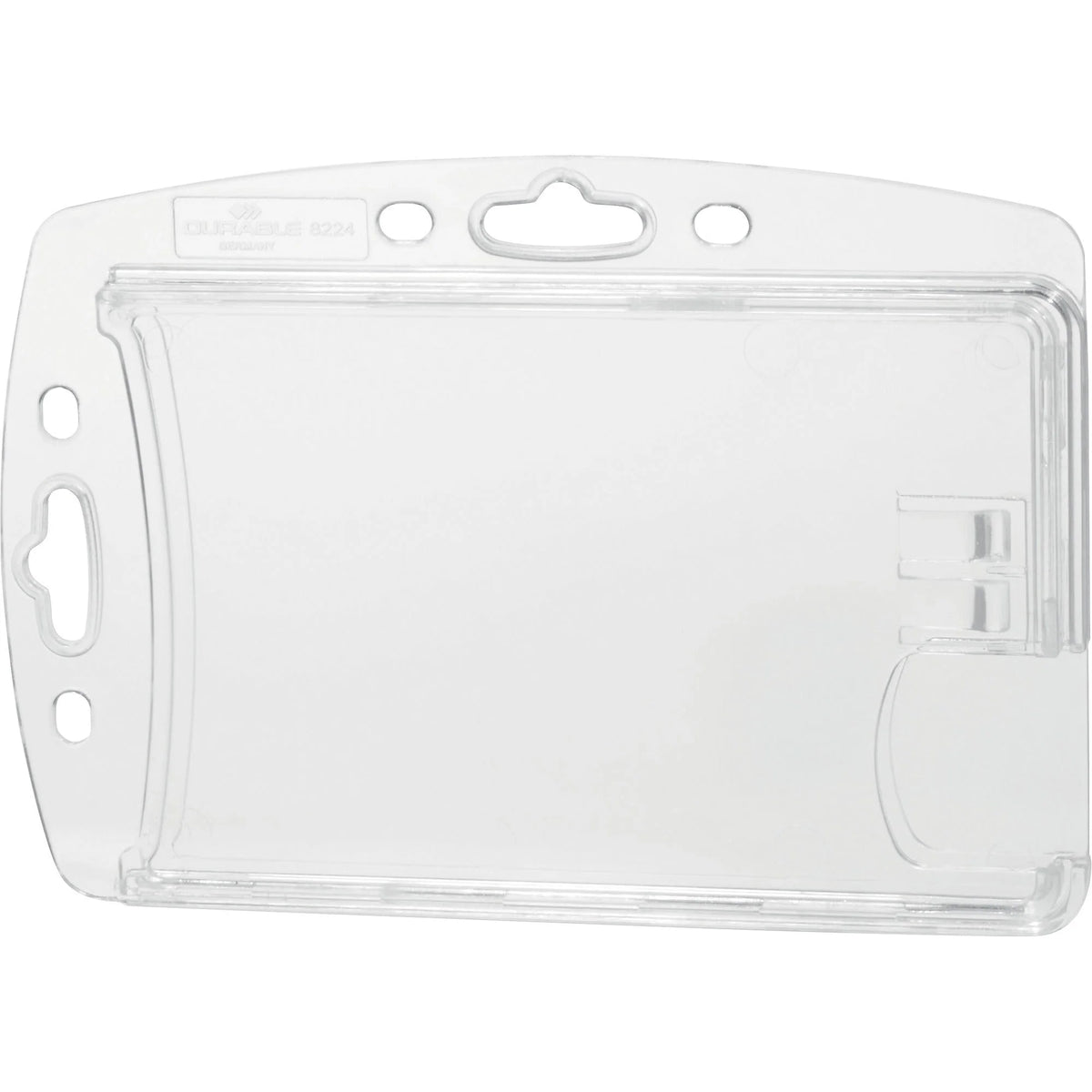 DURABLE 8013/8224 ID Card Holder: Transparent 3.35’’ x 2.13’’ - 10/Box - Badges & Supplies