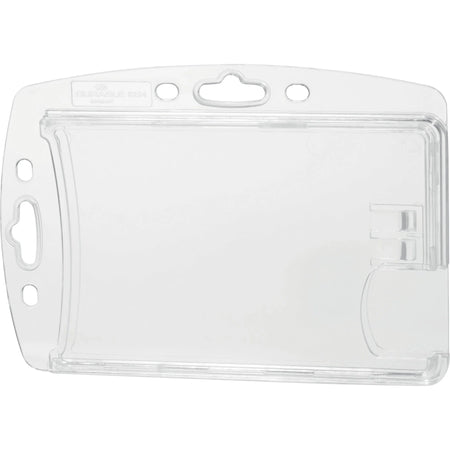 DURABLE 8013/8224 ID Card Holder: Transparent 3.35’’ x 2.13’’ - 10/Box - Badges & Supplies