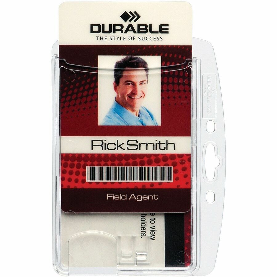 DURABLE 8013/8224 Replacement ID Card Holder - Front