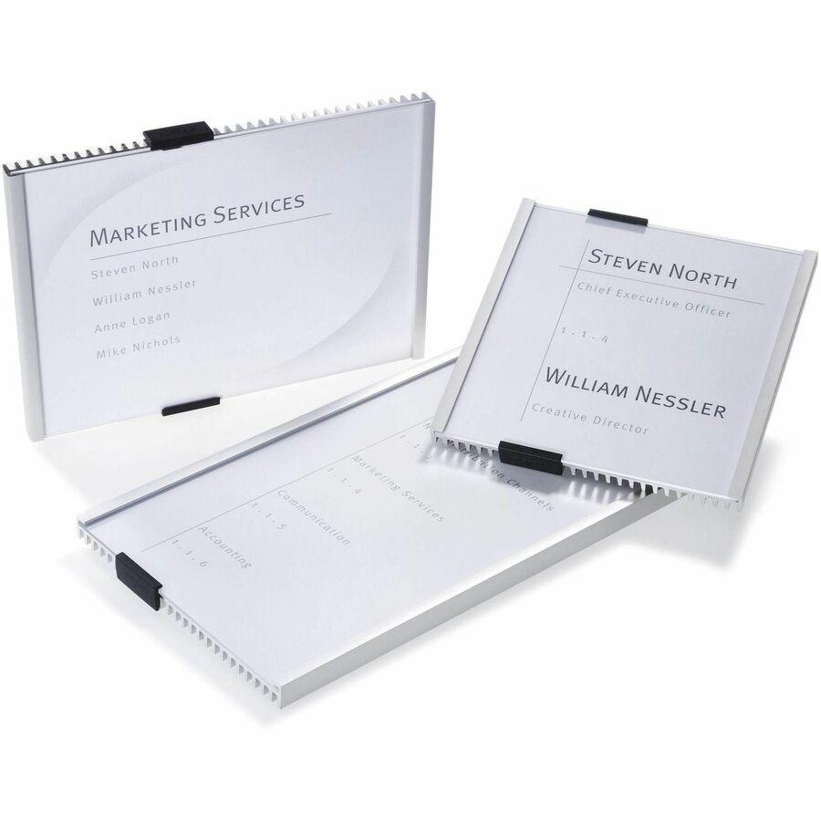 DURABLE Aluminum/Acrylic Information Sign Panel - Alternate-Image2