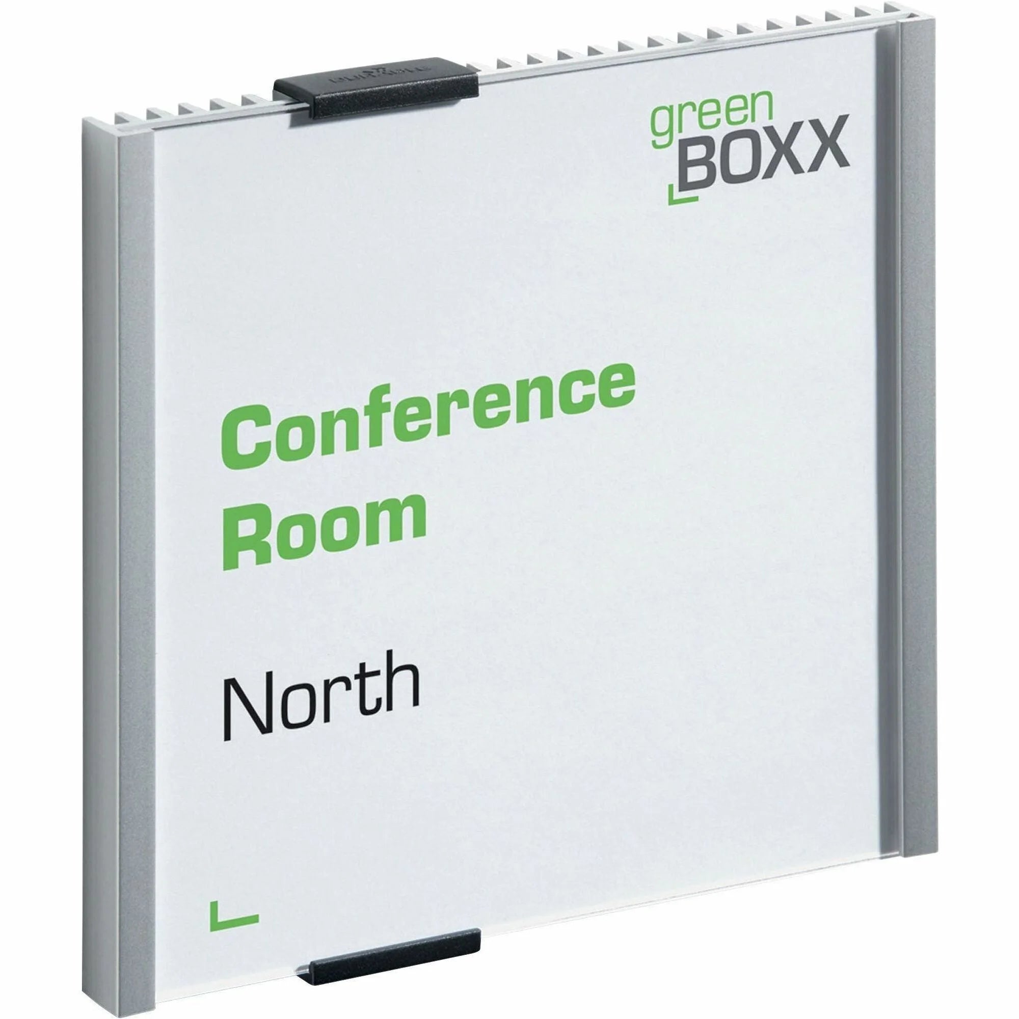DURABLE Aluminum/Acrylic Information Sign Panel - Wall Mountable - 6.1’’ x - Signs & Nameplates