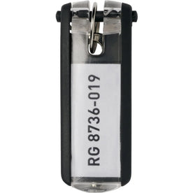 DURABLE Brushed Key Cabinet: Security Lock Silver Aluminum - Boxes & Storage