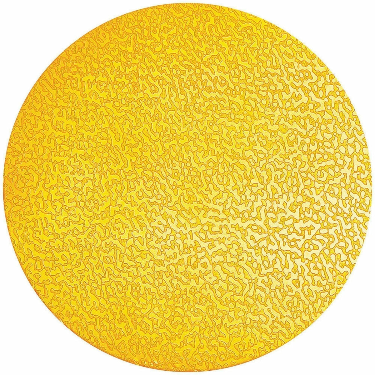 DURABLE Circle Safety Floor Markings - Slip Resistant Yellow Shapes - Tape