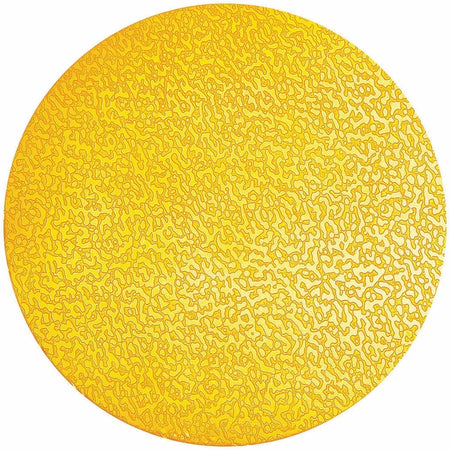 DURABLE Circle Safety Floor Markings - Slip Resistant Yellow Shapes - Tape