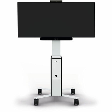 DURABLE COWORKSATION Mobile TV Cart - Front