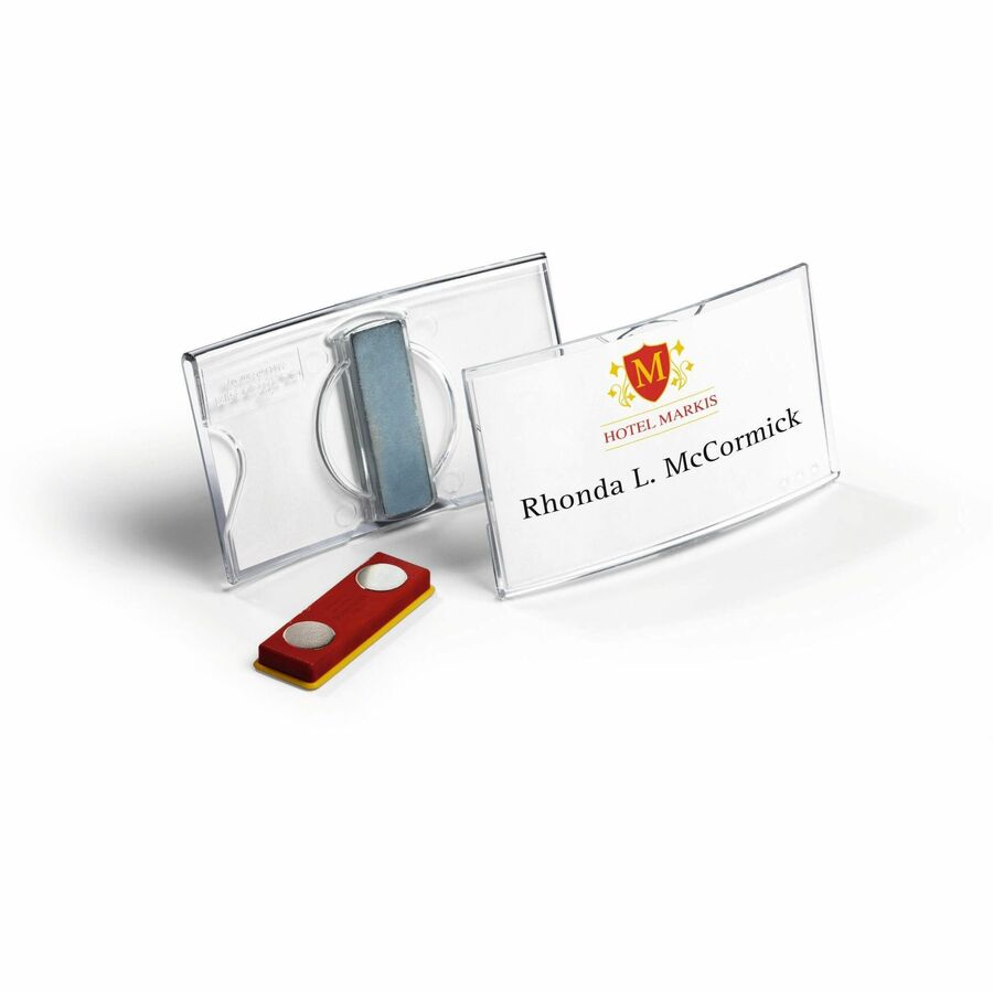DURABLE Delux Convex Name Badge Holder - Alternate-Image2