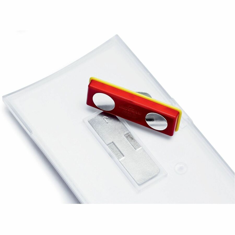 DURABLE Delux Convex Name Badge Holder - Rear
