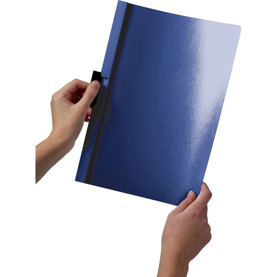 DURABLE DURACLIP Letter Report Cover: 8 1/2’’ x 11’’ 60 Sheets Capacity - Covers