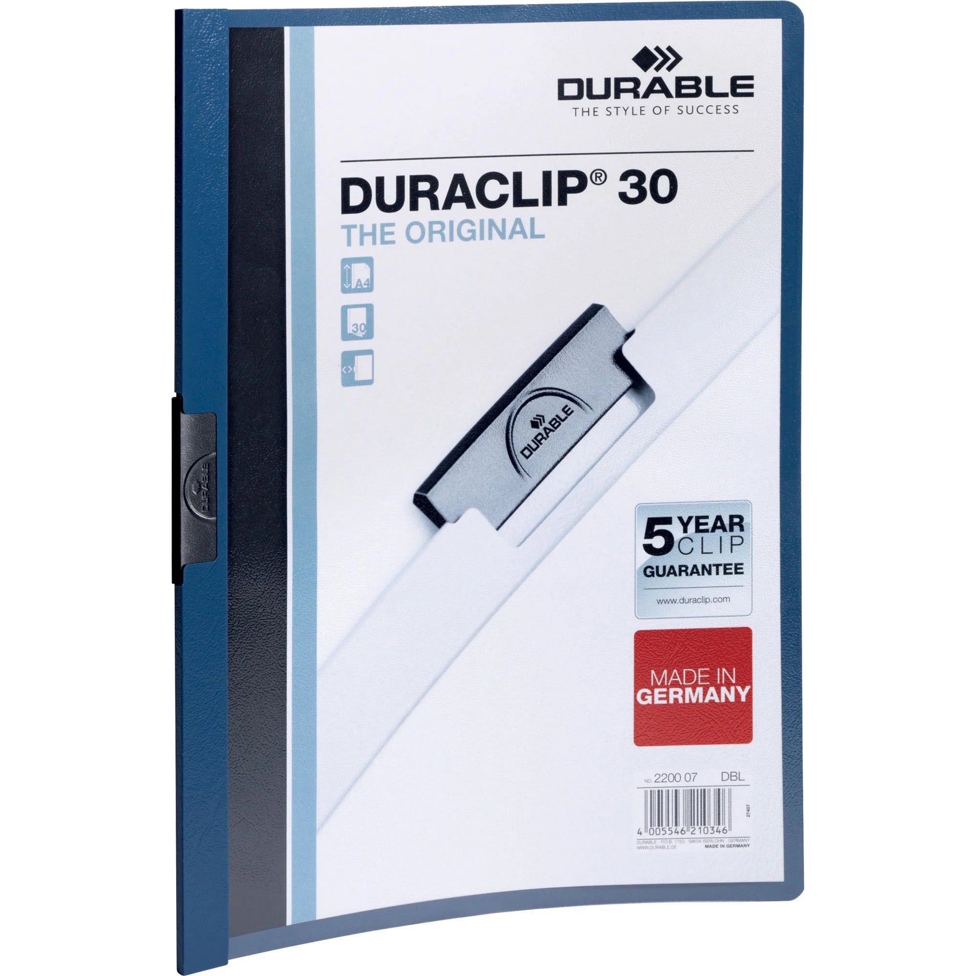 DURABLE DURACLIP Letter Report Cover - Organize Your Documents Efficiently - Covers