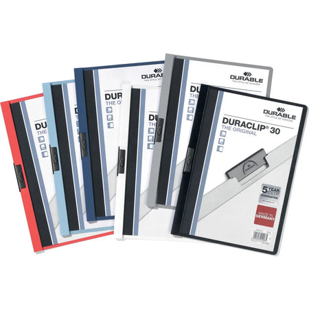 DURABLE DURACLIP Letter Report Cover - Organize Your Documents Efficiently - Covers