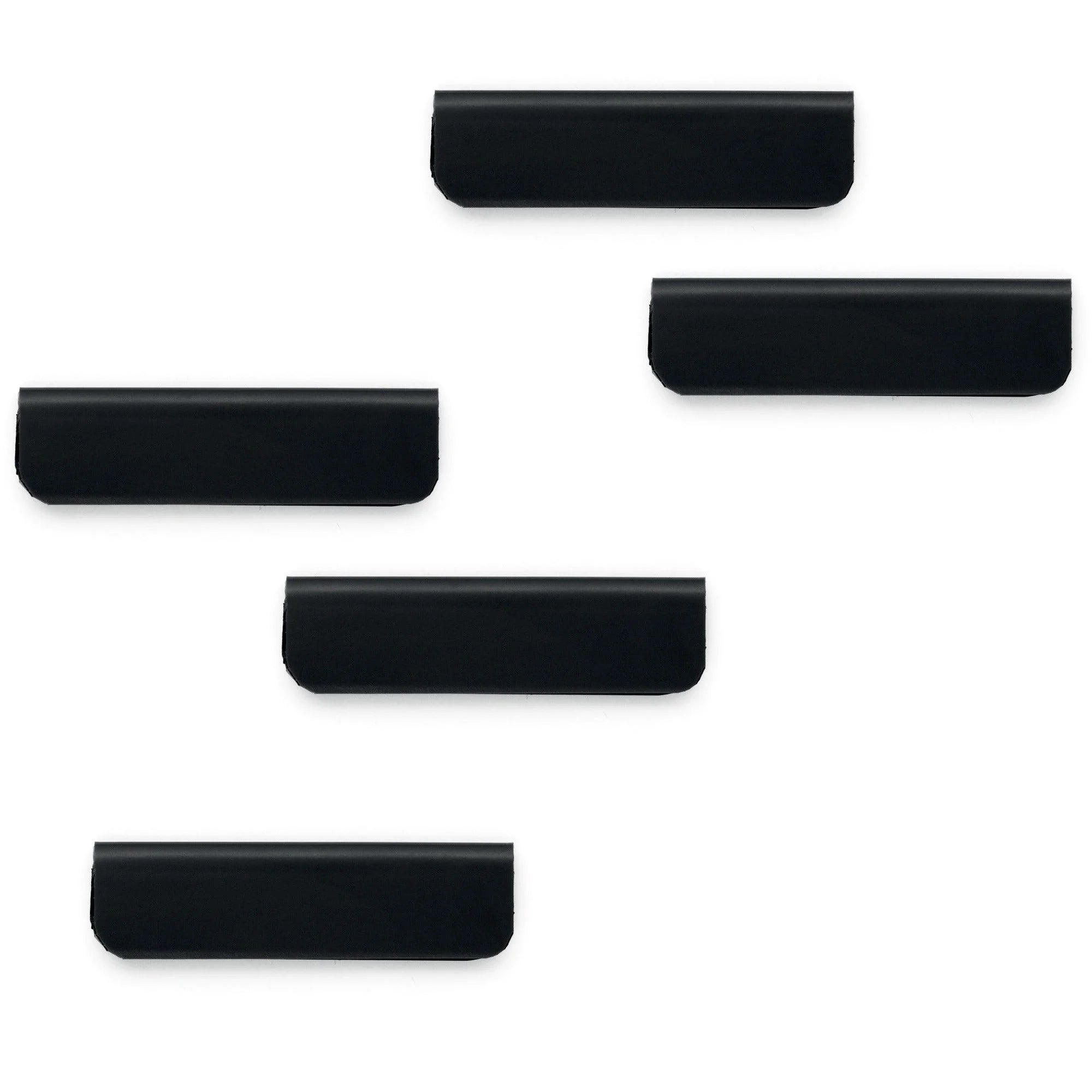 DURABLE DURAFIX Clip: 2.4’’ Width for Notes Doors Glass - Black (10/Pack) - Paper Clips