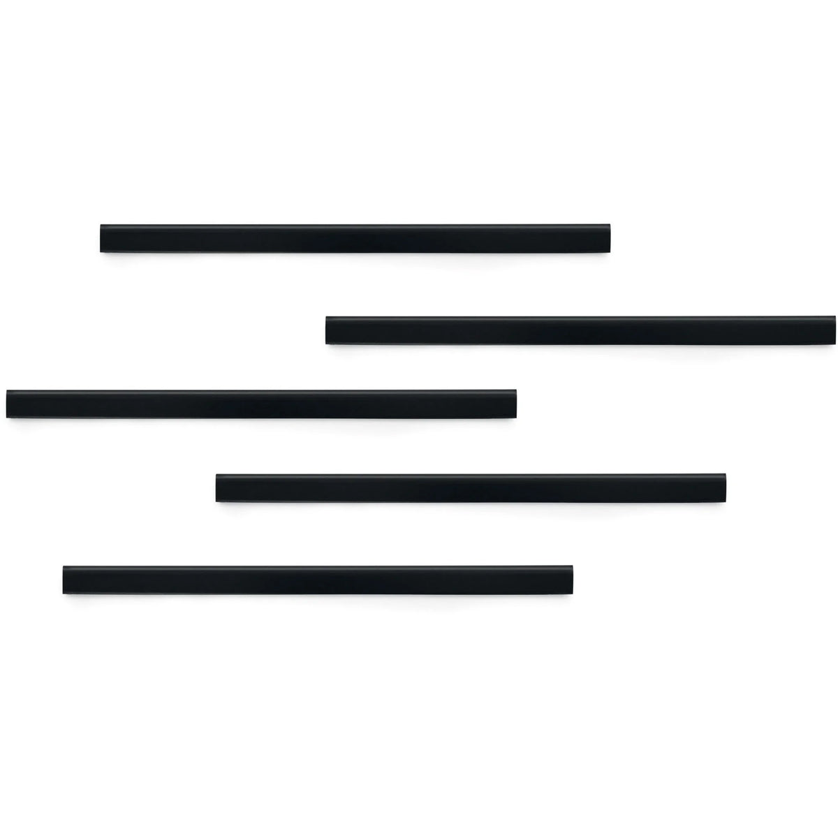 DURABLE DURAFIX Rail: Black Pack of 5 - Sturdy and Reliable - Bulletin Boards