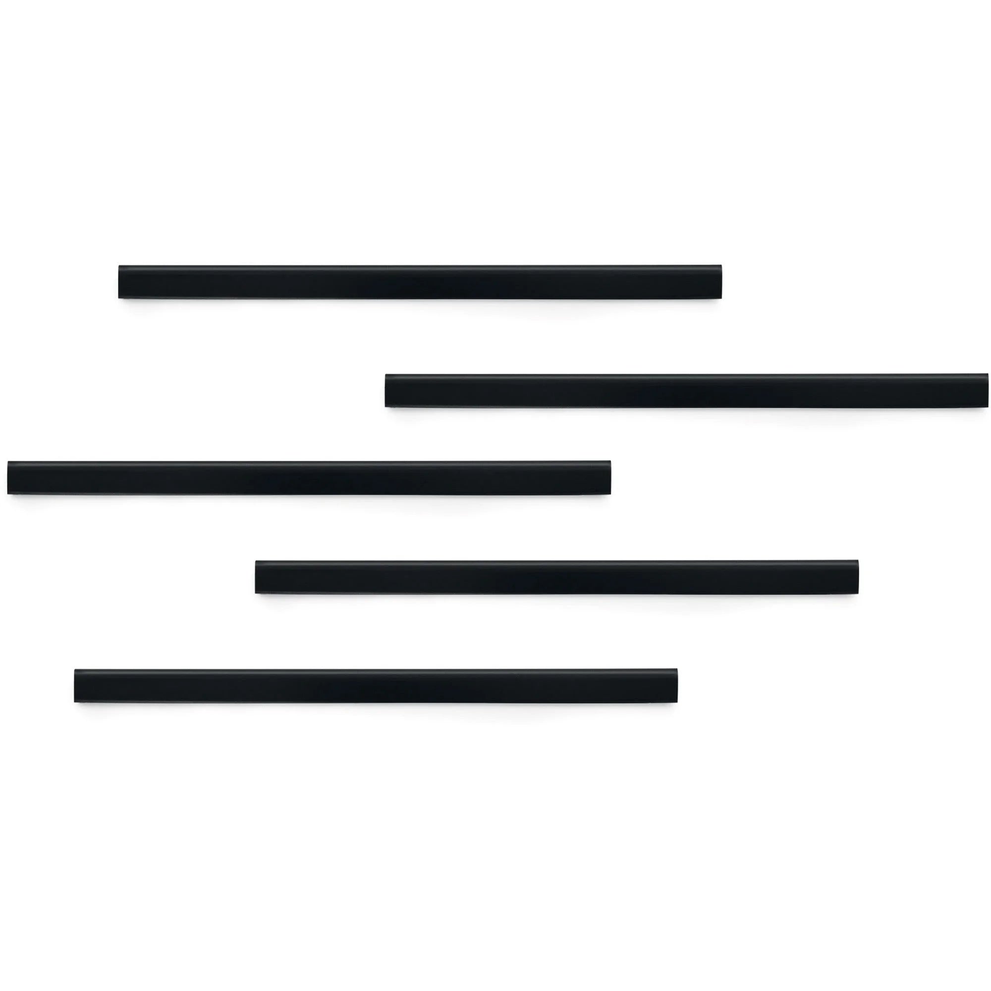 DURABLE DURAFIX Rail: Black Pack of 5 - Sturdy and Reliable - Bulletin Boards