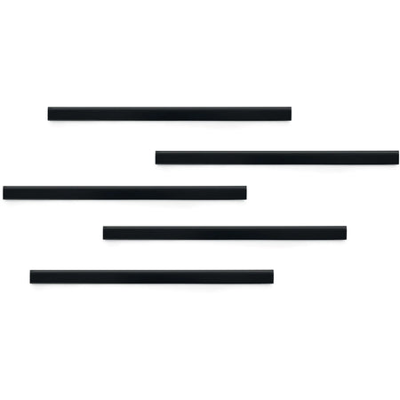 DURABLE DURAFIX Rail: Black Pack of 5 - Sturdy and Reliable - Bulletin Boards