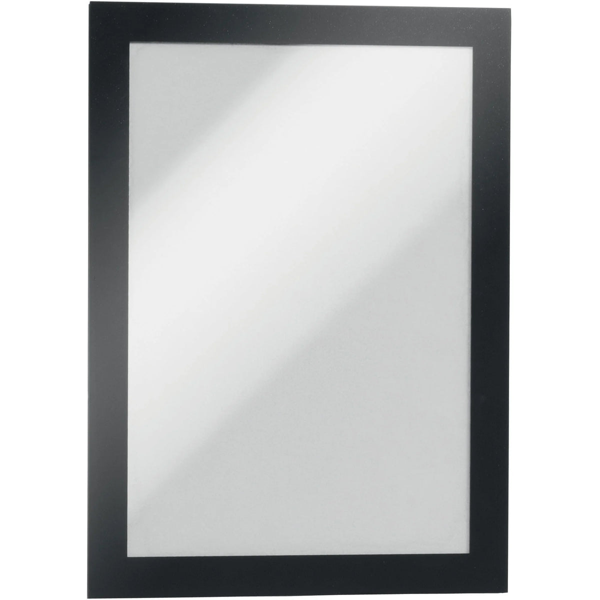 DURABLE Duraframe Half Letter Frames - Self-adhesive & Magnetic - Black (2/Pack) - Signs Nameplates