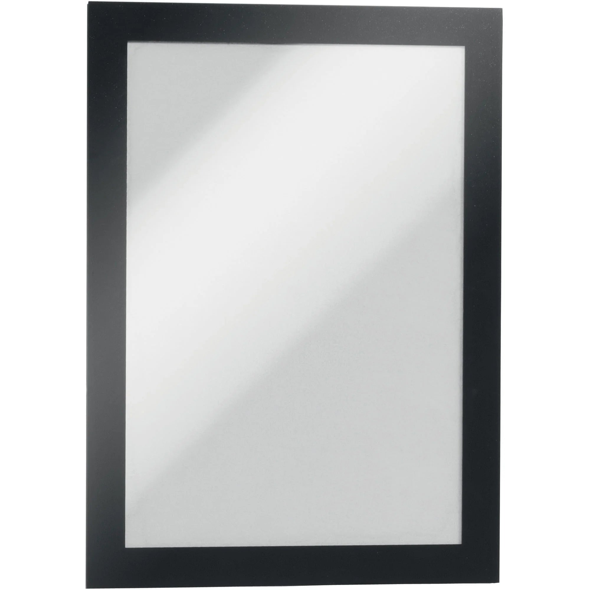 DURABLE Duraframe Half Letter Frames - Self-adhesive & Magnetic - Black (2/Pack) - Signs Nameplates