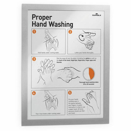DURABLE Duraframe Magnetic Self-adhesive Frame - Alternate-Image1