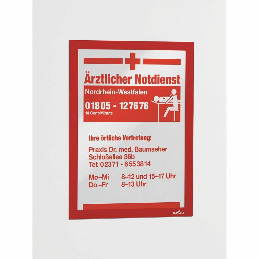 DURABLE Duraframe Magnetic Self-adhesive Frame - Alternate-Image3