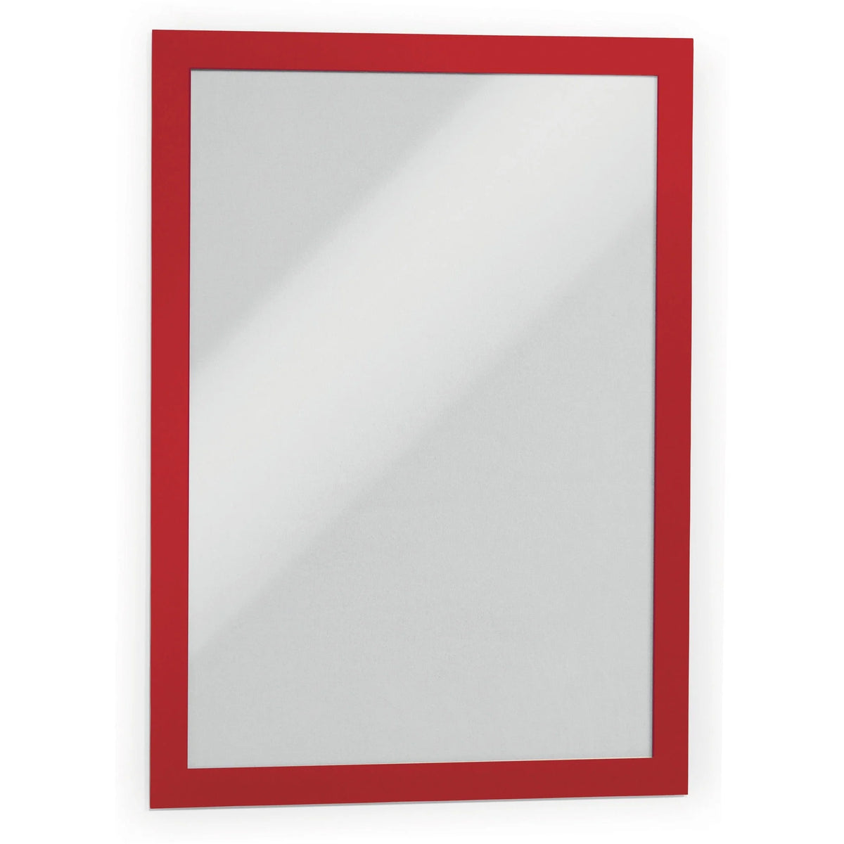 DURABLE Duraframe Magnetic Self-adhesive Frame - Red 8.50’’ x 11’’ - Dual-sided - Signs & Nameplates