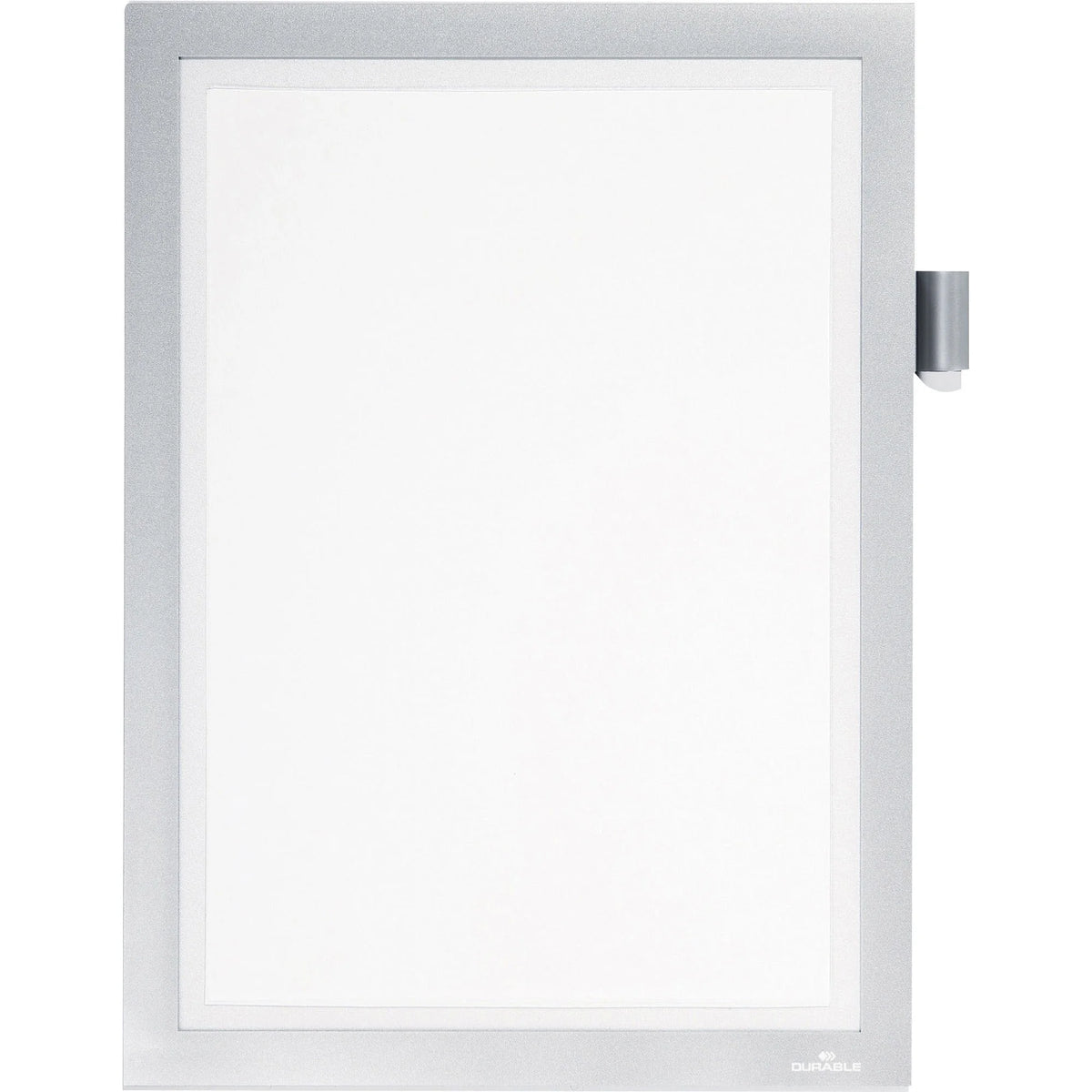 DURABLE DURAFRAME Silver PVC Frame for 8.5’’ x 11’’ Media - Signs & Nameplates