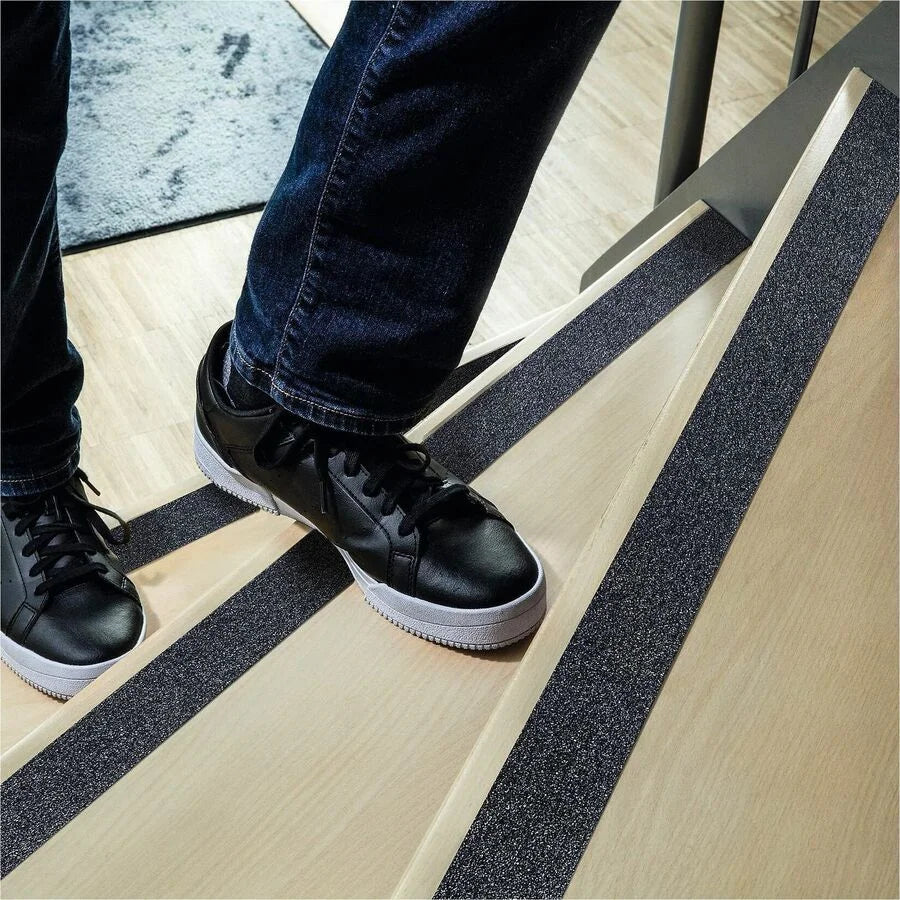 DURABLE GRIP Anti-Slip Tape: 16.40 yd Length x 1.97’’ Width - Black - For Floor Marking & Safety - Tape