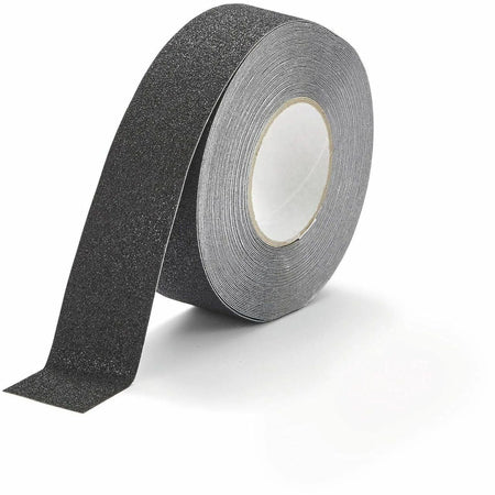 DURABLE GRIP Anti-Slip Tape: 16.40 yd Length x 1.97’’ Width - Black - For Floor Marking & Safety - Tape