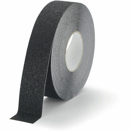 DURABLE GRIP+ Anti-Slip Tape: 16.40 yd Length x 1.97’’ Width - Black - For Industrial Indoor Outdoor - Safety Tape