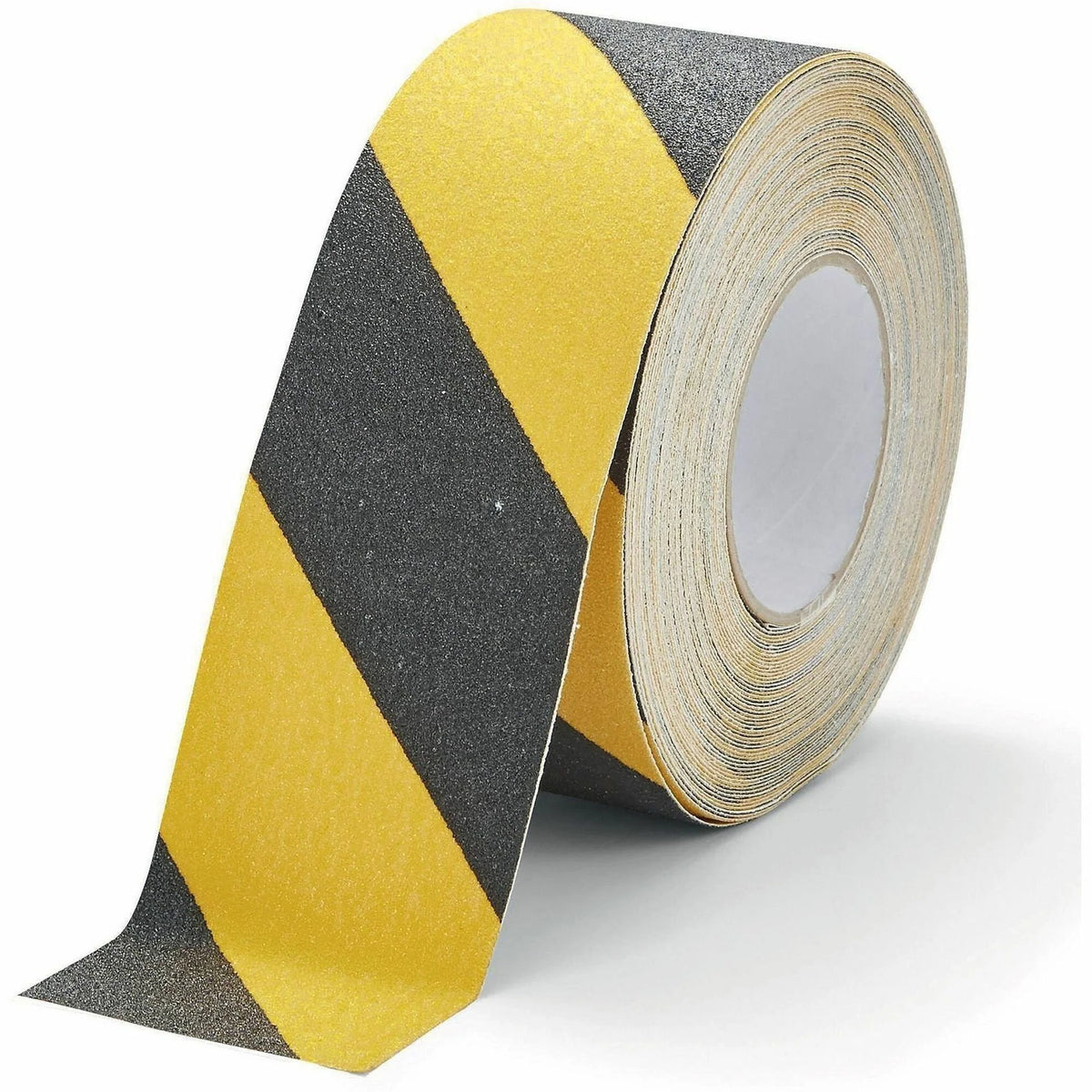 DURABLE GRIP Anti-Slip Tape: 16.40 yd Length x 2.95’’ Width - Yellow/Black - For Floor Marking & Safety - Tape