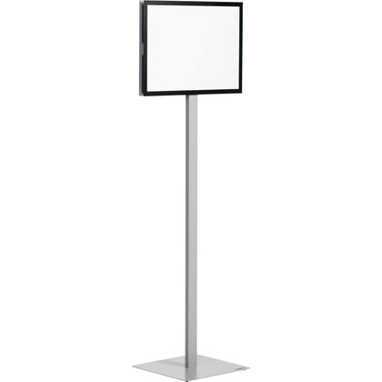 DURABLE Info Basic Floor Stand - Charcoal Gray Display - Racks