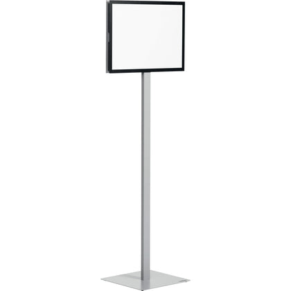 DURABLE Info Basic Floor Stand - Charcoal Gray Display - Racks