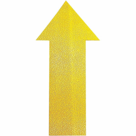 DURABLE Safety Floor Marking Arrows - Slip Resistant Yellow Shapes - Tape