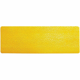 DURABLE Safety Floor Marking Shapes - 2’’ x 5.9’’ - Yellow Plastic - 10 Pack - Tape