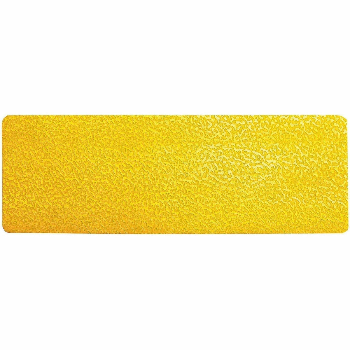 DURABLE Safety Floor Marking Shapes - 2’’ x 5.9’’ - Yellow Plastic - 10 Pack - Tape