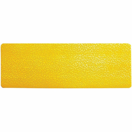 DURABLE Safety Floor Marking Shapes - 2’’ x 5.9’’ - Yellow Plastic - 10 Pack - Tape