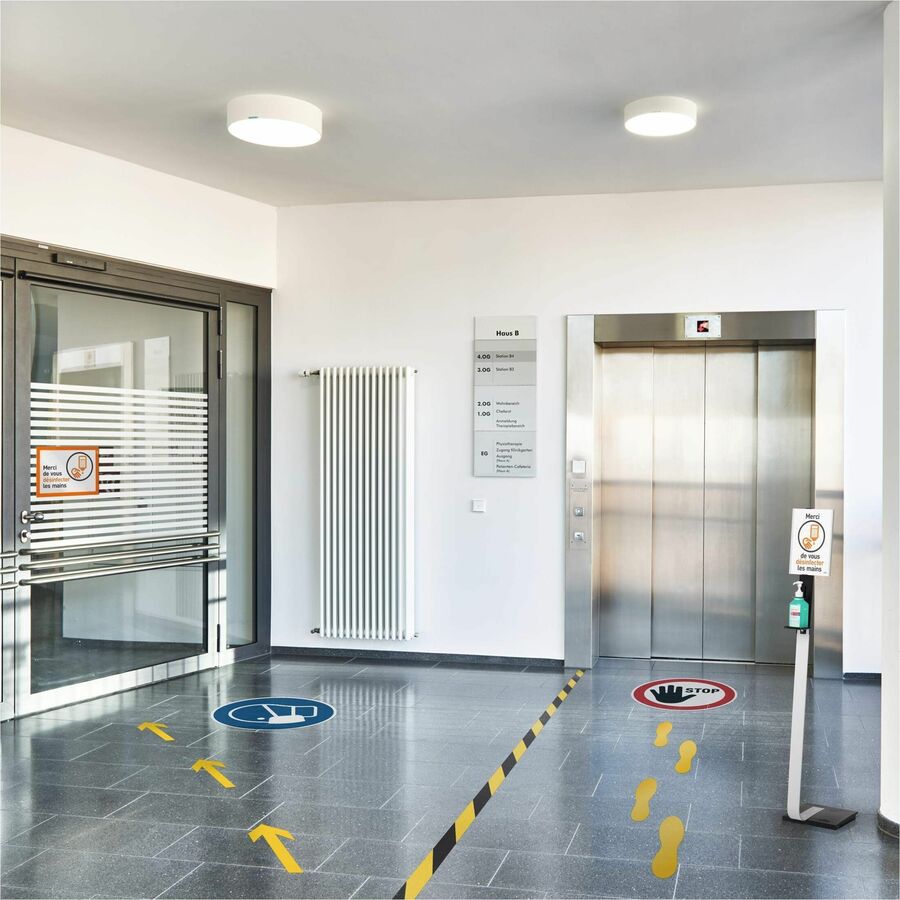 DURABLE Floor Marking Shape: 'Foot' - 5 Pairs - Alternate-Image3