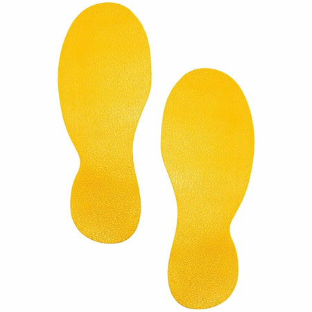 DURABLE Floor Marking Shape: 'Foot' - 5 Pairs - 2000