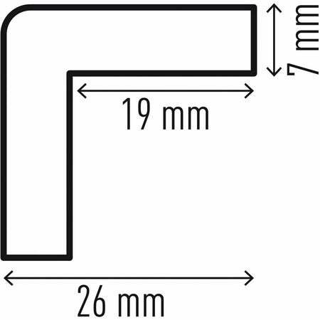 DURABLE Corner Protection Profile C19 - 5 PK - Alternate-Image2