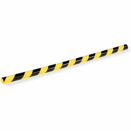 DURABLE Safety Protection Profiles: Adhesive Mount for Indoor Areas - Polyurethane Foam Plastic - Signs