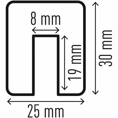 DURABLE Edge Protection Profile E8 - 5 PK - Alternate-Image2