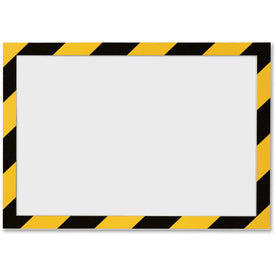 DURABLE Security Frame: Twin-color Border 8.50’’ x 11’’ Square Shape - Safety Signs