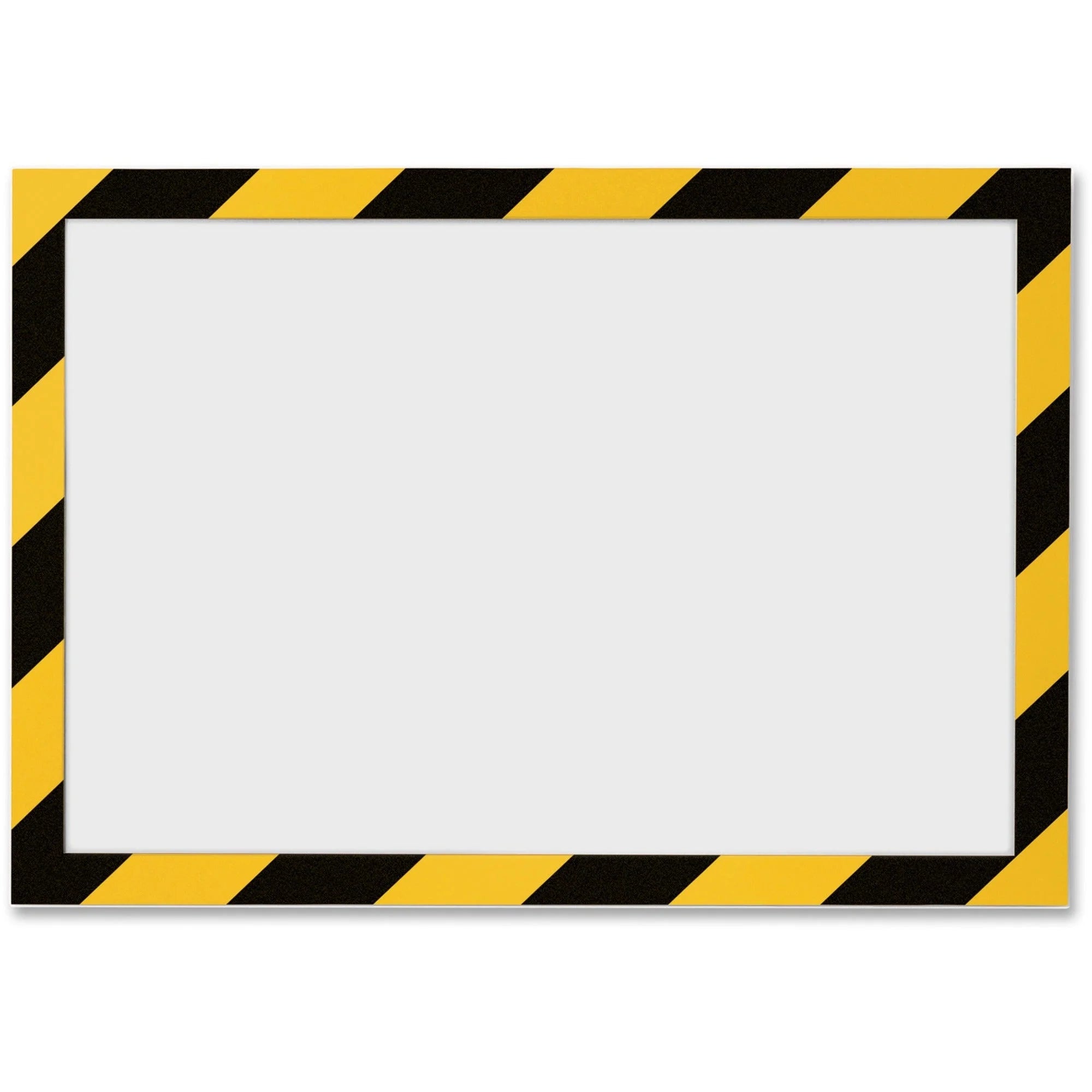 DURABLE Security Frame: Twin-color Border 8.50’’ x 11’’ Square Shape - Safety Signs