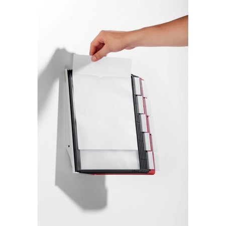 DURABLE Sherpa 10-Panel Wall Reference System: Expandable Assorted Panels - Catalog Racks/Reference Display