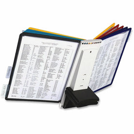 DURABLE Sherpa Desk Extension: 10-Panel Support for Letter-Sized Media - Catalog Racks/Reference Display