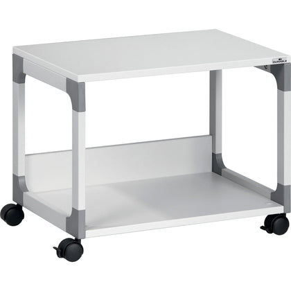 DURABLE System 48 Multifunction Trolley: 2-Shelf 4-Casters Metal Frame - Carts