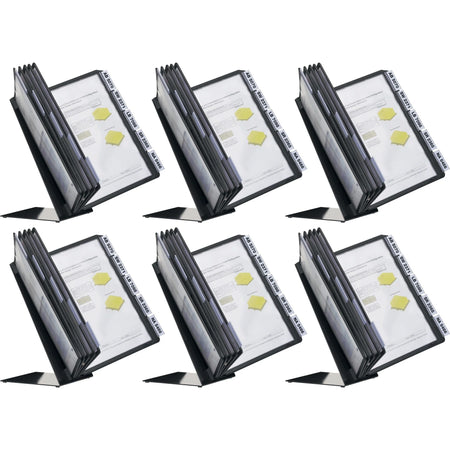 DURABLE Table 10 Display Panel System: Sturdy Support for A4 Media - Catalog Racks/Reference