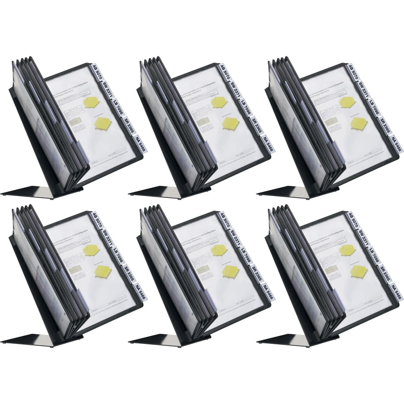 DURABLE Table 10 Display Panel System: Sturdy Support for A4 Media - Catalog Racks/Reference