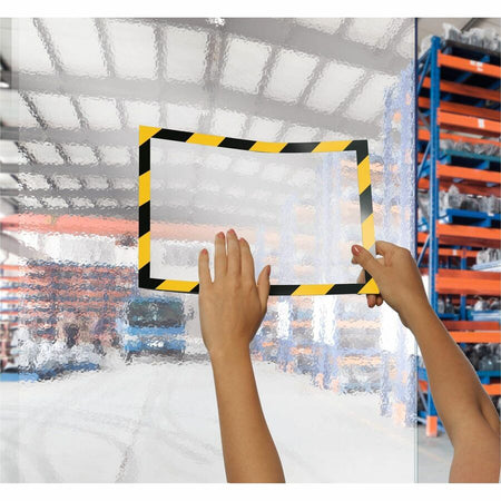 DURABLE DURAFRAME Twin-Color Border Self-Adhesive Document Frame - 2/Pack - Alternate-Image3