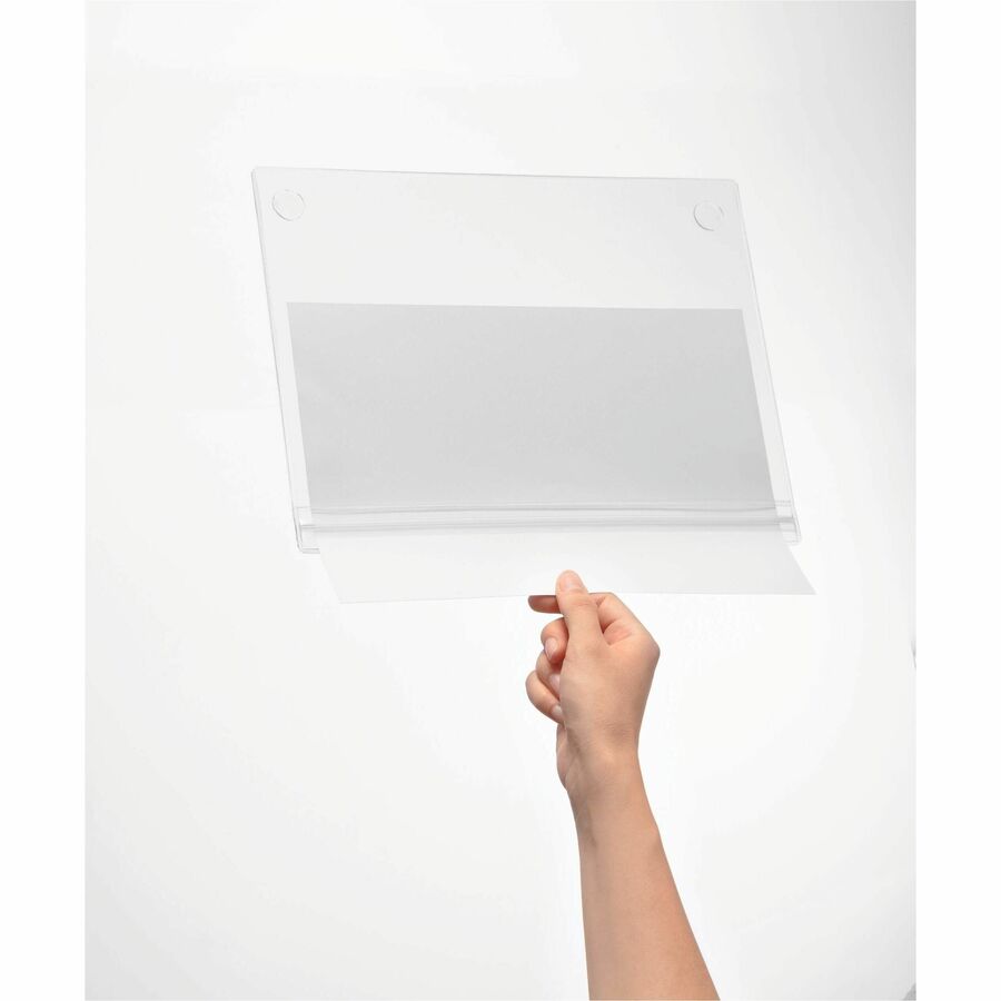 DURABLE Water Resistant Pockets, Letter, Self-Adhesive - 5 PK - Alternate-Image3