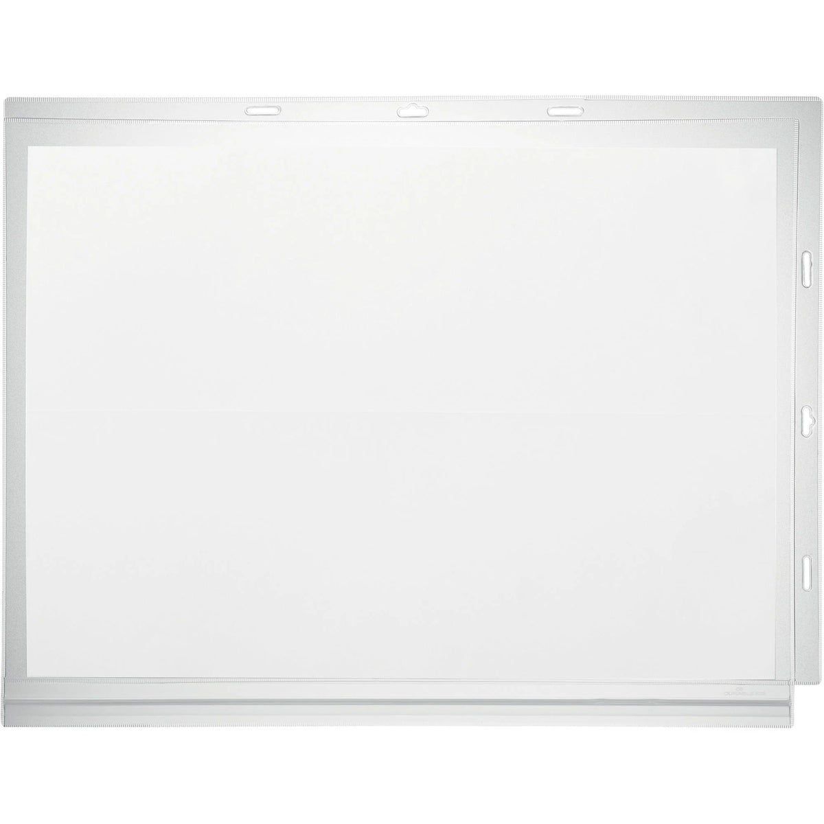 DURABLE Water-Resistant Document Pockets: Transparent 13.78’’ x 18.11’’ - 5/Pack - Signs & Nameplates